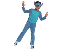 Costume Stitch Basic-  Lilo & Stitch (licence), size XS (3-4 years)